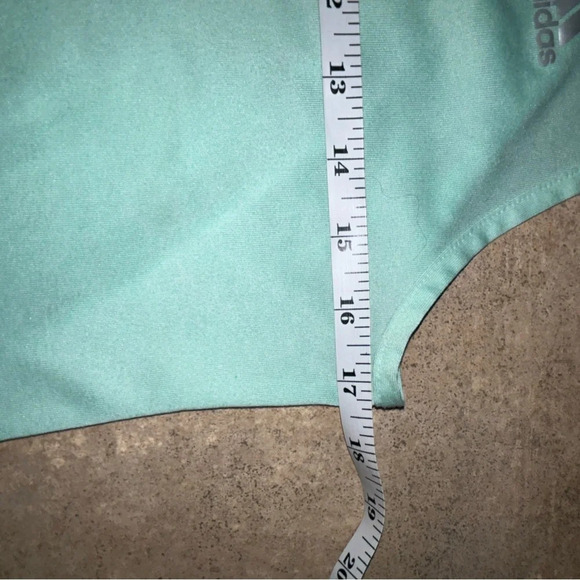 Adidas shirt - light aqua twist back running/active tank - Picture 7 of 8